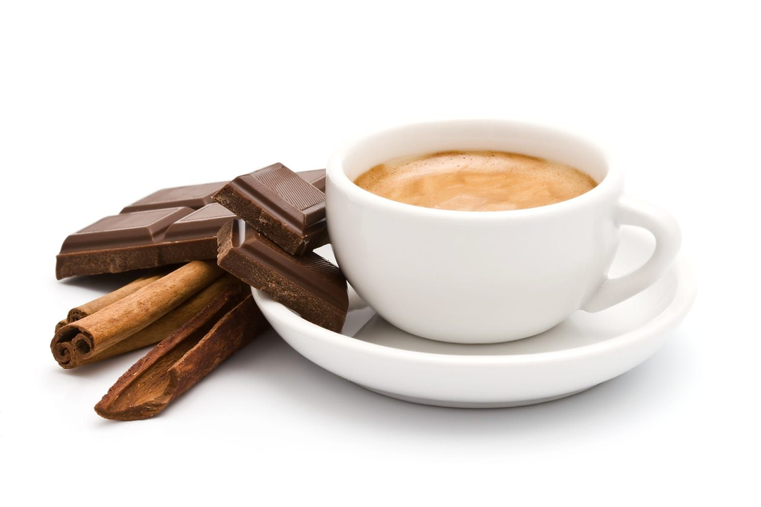 القهوة والشوكولاتة في النظام الغذائي